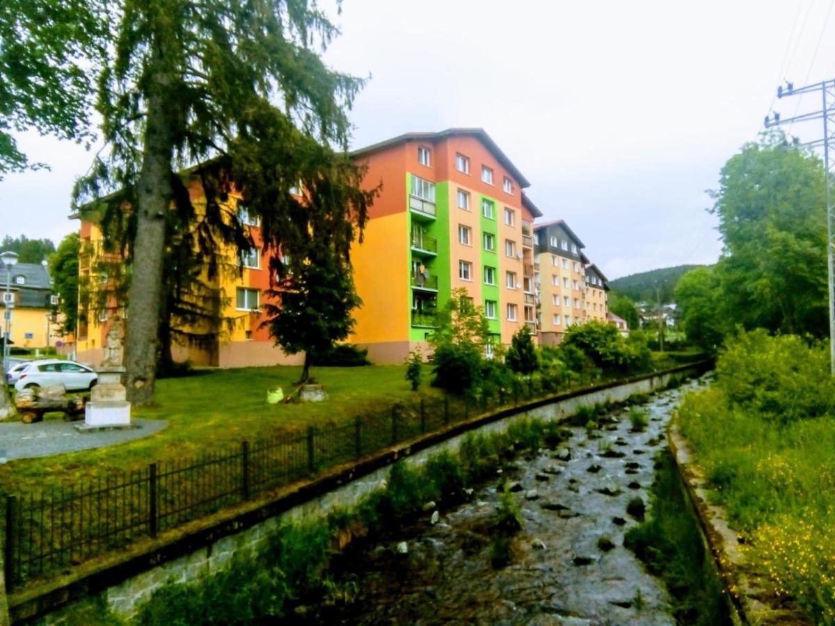 Apartman Jakub Sklar Železná Ruda Exteriör bild